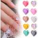 Nails Decorations Manicure Decorations Nail Glitter Luxury Crystal Nail Art Sequins Love Heart Nail Drills(coffee) - Buy Online on GoSupps.com