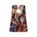 elemental flowers Print Beard Bib Apron Non-Stick Beard Men's Hair Catcher for Shaving Gifts for Men. One Size Black3