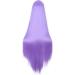 MapofBeauty 40 Inch Fashion Straight Long Costume Anime Cosplay Wig - Light Purple - Buy Online on GoSupps.com