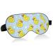 Haskirky Light Blocking Eye Mask Breathable and Adjustable Adult Men and Women Travel on Business Trips Yoga Meditation Light Smooth Comfortable Eye Mask Office Deep Sleep Goodies Yellow Rubber Duc