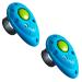 Asco 2x Premium clicker finger clicker for clicker training dog cats horses professional clicker dog training clicker blue AC04F 2 pieces