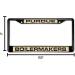 NCAA Purdue Boilermakers Black Laser Cut Chrome Frame 12x6 - Car Accessory - Buy Online on GoSupps.com