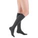 Medi Medive Comfort Knee socks with lace unisex |Particularly soft compression stockings CCL2 for women and men |Anthracite |Size III
