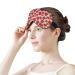 Cartoon Strawberry Flower Sleep Mask for Women | Adjustable Eye Shades with Elastic Strap - Buy Online on GoSupps.com