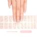 Semi Cured Gel Nails Strips 20 Stickers Nail Wraps Soft Self-Adhesive Gel Nail Stickers Salon-Quality Gel Nail Strips Glitter Glow in Dark Manicure UV/LED Lamp Required (glow-in-the-dark-262)