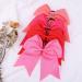 Nilioyul Lightweight Hair Scrunchies Wide Applications Non-slip Polyester Bow Hair Scrunchies Bow Hair Bobbles Hair Ties Easy 12 - Buy Online on GoSupps.com