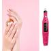 Ruiqas Electric Nail File Kit - Portable Electric Nail Files with 6 Heads and Sanding Bands in Red - Buy Online on GoSupps.com
