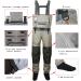 Buy Kylbooker Angler Wading Fishing Waders for Men - Breathable & Affordable Fly Fishing Trousers in XXL Khaki & Olive Green - Buy Online on GoSupps.com