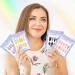 100PCS Holographic Press on Nail Packaging Bags | Empty Cardboard Nail Tips Bags with Tape | Essential for Press on Nail Business - Buy Online on GoSupps.com
