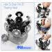 Buy 5 in 1 Waterproof Head Shaver for Men - LCD Display & Rechargeable Bald Head Electric Razor (Grey) - Fast International Shipping - Buy Online on GoSupps.com