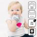 Bazzle Baby Teething Mitt - Silicone Teething Mittens  Teething Toys  Baby Teething Toys  Baby Teething Mitten  Teething Glove  Hand Teethers for Babies - Adjustable Strap (Geo Lines) - Buy Online on GoSupps.com