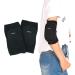 Sborter Elbow Pads for Kids Junior Youth, Toddler, Soft & Breathable Elbow Pad for Biking Volleyball Basketball Football Skating Dancing Crawl, Child Elbow Pads with Thicken Sponge Padding Black