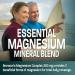 Triple Magnesium Complex 300mg - Oxide, Citrate, Carbonate | Non-GMO Formula | 250 Tablets - Buy Online on GoSupps.com