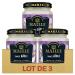 Maille A oli Sauce with Lemon Zest - Pack of 3 x 185 g Pots