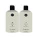 Mannisons Body Wash with Deep Moisture | For Women & Men Sulfate Paraben & Dye Free Leaving Skin Soft and Hydrated | 2-Pack Set - Sea-Drift/White Tea (16 fl oz/ea)