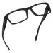 Readerest Blue Light Blocking Reading Glasses UV Protection Blue Light Glasses Men No Magnification Black 0.0 x