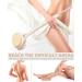 YU-YO Shower Body Brush with Bristles and Loofah Back Scrubber - Exfoliating Bath Massage for Men, Women, and Children - Long Handle for Wet or Dry Use - Buy Online on GoSupps.com