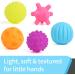 DERAYEE 6 Piece Sensory Toy Set - Colorful Squeeze Balls for Infants | Ideal Sensory Balls for Babies Ages 3-12 Months - International Shipping Available - Buy Online on GoSupps.com