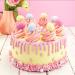 Super Drip Pink Cake Glaze - 300g | Chocolate Melts & Icing Decoration for Cakes Cookies & Muffins - International Shipping Available - Buy Online on GoSupps.com