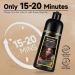 Brown Hair Coloring Shampoo 3-IN-1 Gray Hair Coloring Shampoo Nourishing and Tinting Brown Hair for Men and Women in 10-15 Mins(Chestunt Brown) - Buy Online on GoSupps.com