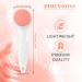 Facial Cleansing Brush | Silicone Face Cleansing Brush Device for Cleaning Facial Tools Manual Face Scrubber Cleaner for Face Massaging Skincare Gyouza - Buy Online on GoSupps.com