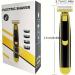 Buy Wet and Dry Electric Shaver for Men - Rechargeable Waterproof Full Body Wash - Model #7 Black | Best Beard & Mustache Trimmers - Buy Online on GoSupps.com