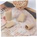 JEWEDECO 2pcs Silicone Gel Toe Tubes Sleeves - Big Toe Guards for Corns and Toe Split - Cotton Corn Covers - 2.5x4cm - Buy Online on GoSupps.com