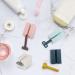 Rowphya 4-Piece Toothpaste Dispenser Set - Rolling Tube Squeezer & Holder for Bathroom - Save Toothpaste & Creams - Pink, White, Light Blue, Navy Blue - Buy Online on GoSupps.com