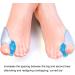 Bunion Protector & Corrector - Soft Washable Silicone Cushion for Big Toe Relief | Reusable Bunion Support - Buy Online on GoSupps.com