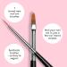 Mylee 9mm Fine Brush for Gel Nail Art & Polish Application - Professional Quality Manicure Tool for Home & Salon Use - Buy Online on GoSupps.com