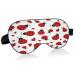 xigua Ladybug Sleeping Eyes Mask with Adjustable Strap Breathable Blackout Comfortable Sleeping Eye Mask for Men&Women223