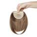 Buy SEGO Clip-in Pony Hairpiece Extensions - Real Hair Fringe Bangs in Ash Brown & Bleach Blonde - Perfect for International Shipping - Buy Online on GoSupps.com