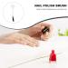 20pcs Mini Nylon Nail Polish Replacement Brush Set - Nail Art Brush 11mm | International Shipping - Buy Online on GoSupps.com
