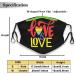 Face Mask Skincare LGBTQ Lives Matter Dustproof Mask for Adults and Teens Thanksgiving Gift - Buy Online on GoSupps.com