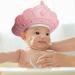 2 Pcs Adjustable Baby Shower Cap Set for Boys and Girls - Crown Pink Dinosaur Blue - Protects Eyes, Ears, and Face - Buy Online on GoSupps.com