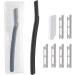 Ergonomic Eyebrow Trimmer & Facial Razor for Men & Women - Perfect Beauty Tool for Eyebrows Beard & Mustache - Buy Online on GoSupps.com