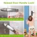 Childproof Door Lever Locks - Set of 4, Easy Tool-Free Install, Prevent Kids and Pets from Opening Doors, White - Buy Online on GoSupps.com
