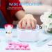 LIDOUK 2 Pieces Nail Soaking Bowl Set - Pink Nail Spa Manicure Tool - Buy Online on GoSupps.com