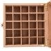BEUNYOW 25-Hole Portable Bamboo Aromatherapy Gift Box - Essential Oils Nail Polish & Fragrance Storage Case - Buy Online on GoSupps.com