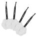 Garneck 4 pieces flowers of aromatherapy drawer freshener for clothes home wardrobe creative fragrance bag cabinet cupboard olfactory destruction inside white plaster fragrance lotion
