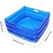 Djowyh Pool Foot Bath Portable Pool Foot Bath Multifunctional Inflatable Foot Basin Blue Foot Bath for Home Spa Portable Sink for Yard Beach Camping Pool Foot Sink - Buy Online on GoSupps.com