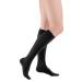 Medi Medive Comfort Knee socks with lace unisex |Particularly soft compression stockings CCL2 for women and men |Black |Size VI