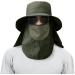3-Pack Men's Wide Brim Fishing Hat with UPF 50+ Sun Protection - Perfect for Hiking, Gardening, and Outdoor Activities - Buy Online on GoSupps.com