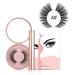 Buy Magnetic Eyelashes & Liquid Eyeliner Set | Fast Drying Reusable with Tweezers | International Shipping - Buy Online on GoSupps.com