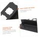DRESSOOS Curling Iron Rack Blow Dryer Stand Hair Curler Wall Holder Hair Curler Rack Black Stainless Steel - Buy Online on GoSupps.com