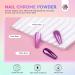 Saviland 48PCS Chrome Nail Powder Kit - Aurora Holographic Metallic Mirror Effect for High Pigment Nail Art - Nail Glitter Power - 48 Colors - Buy Online on GoSupps.com