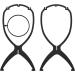 Portable Collapsible Wig Stand Holder for Multiple Wigs - Durable & Travel-Friendly - Black - Buy Online on GoSupps.com