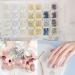 28-Grid Nail Nail Steel Beads Nail Art Cellphone for Case Ornament for Nail Art Decoration Jew 28-Grid Nail Nail Steel Beads Nail Art for Nail Art - Buy Online on GoSupps.com