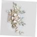 DOITOOL 1 Pc Rhinestone Hair Comb Rhinestone Barrettes Pearl Hair Pin Pearl Hair Clip Crystal Headpiece Rhinestone Hair Clip Rhinestone Headpiece Combs Korean Accessories Bride - Buy Online on GoSupps.com