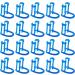 Wudaizhi 20 PCs Cotton Roll Holder Clips - Disposable Blue Dental Clip for Clinics & Orthodontics - Compact Plastic Clamp - Buy Online on GoSupps.com